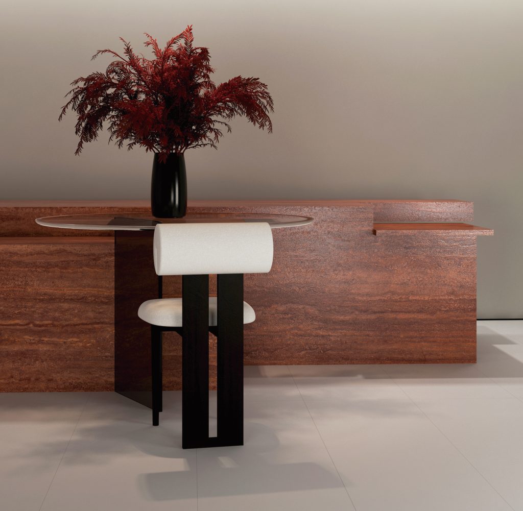 Royale Travertino Red